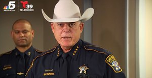 Sheriff Jim Skinner speaks at a press conference in March regarding the investigation into the in-custody death of Marvin Scott III.