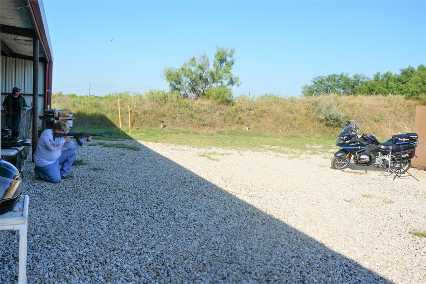 The purpose of our testing was to see firsthand the ballistic protection offered by the BMW R RT-P.