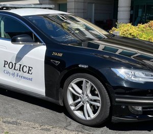 California's Fremont PD has a Tesla Model Y and an S 85 in its 40-plus car electric/hybrid fleet.