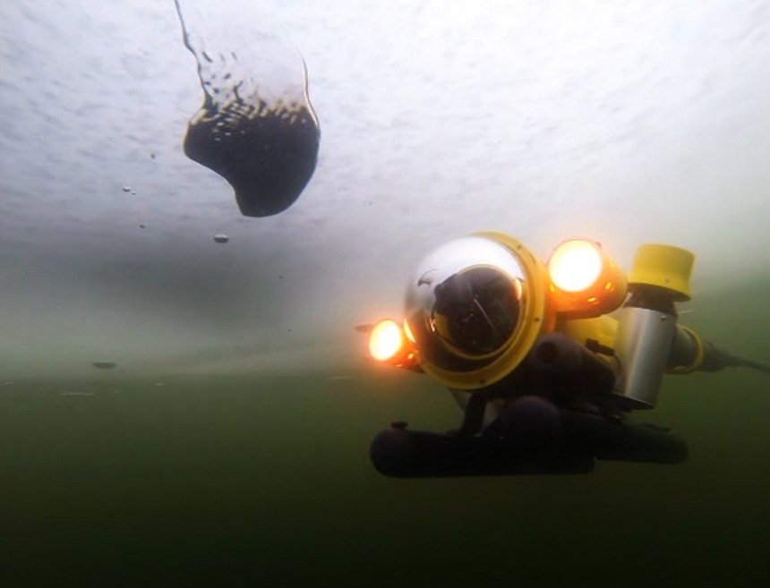 With an ROV, divers are able to search deeper depths and locate critical areas. (Courtesy photo)