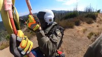 Video: Calif. paramedic, EMT lowered into ravine to rescue injured driver