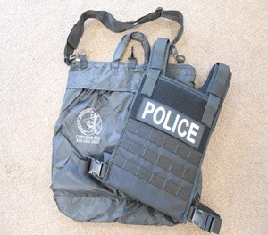 The Spartan Warrior System is a four-strap harness, quick release vest carrier made of 1000 denier ballistic nylon.