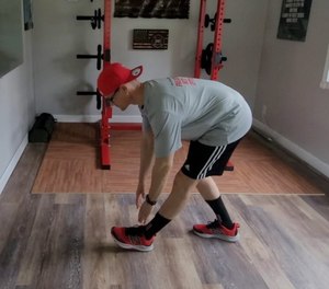 Knee injuries can be caused by hamstring strains, so it is important to guard against them by keeping your hamstrings flexible.