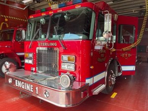 The city of Sterling is donating a 20-year-old fire engine.