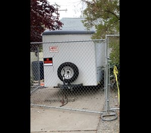 A Sacramento Fire Department trailer containing potentially hazardous chemicals was stolen between Nov. 16 and 17, 2022, from a home in the 7500 block of 19th Street.