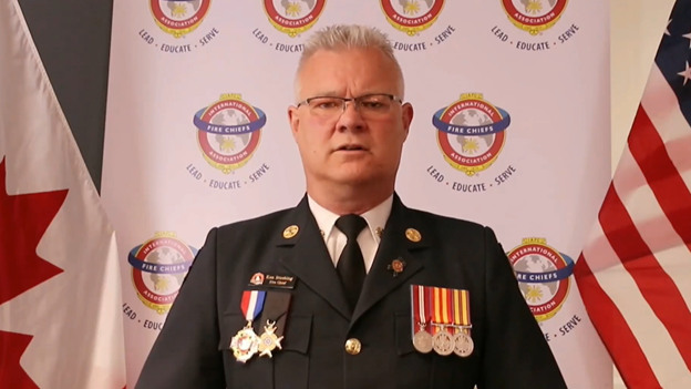 Chief Ken Stuebing, IAFC acting president and chairman of the board, shared a “State of the IAFC” statement.