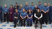 COs, nurse recognized for caring for inmate in cardiac arrest