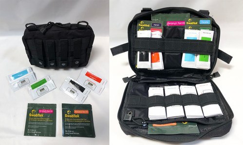 The SwabTek Narcotics Test Kit Go Bag