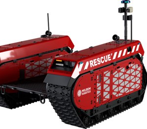 The Multiscope Rescue was designed to provide a durable and flexible platform with rescue-specific plug-and-play payloads for various rescue missions.