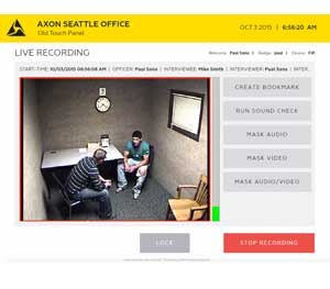 Axon Interview includes a dedicated interview room appliance that works in parallel with HD cameras and microphones to give the best possible video and audio quality and ultimately allows police to conduct interviews more efficiently.