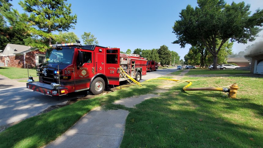 The Tulsa Fire Department is now using a 10-year replacement on engines.