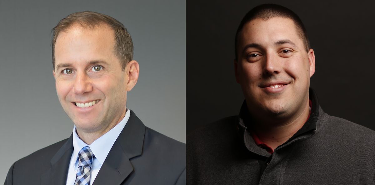 L - R: Chris Sullivan, Eric Hilton