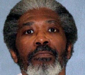 Death row inmate Robert Jennings. The 61-year-old Texas man on death row was set to be executed Wednesday, Jan. 30, 2019, for killing a Houston police officer more than three decades ago. Jennings would be the first inmate put to death this year both in the U.S. and in Texas, which is the nation's busiest capital punishment state. Jennings was condemned for the July 1988 slaying of Houston Police Officer Elston Howard during a robbery of an adult bookstore.