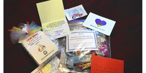 Thank you letters to firefighters and EMTs. (Photo: Orange County Fire Rescue)