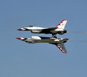 The pilot of the craft that took Seidenschmidt above the Dayton airport Friday, Lt. Col. Eric Gorney, said it was a special flight for him because he was able to say “this is what you enabled. You keep us flying.”