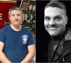 Firefighter-Paramedic Russell Patterson is the process owner for the acute coronary syndrome (ACS) and STEMI processes, and he spoke with Captain Tim Burns, the emergency medical and integrated health services quality improvement officer for the Montgomery County Fire and Rescue Service. (Photos/Russell Patterson, Tim Burns)
