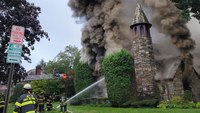 N.J. firefighters injured in blaze at historic church