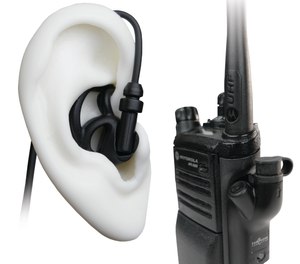 Instead of struggling with a tube earpiece, many in law enforcement have found a tubeless model is far easier to use and maintain.