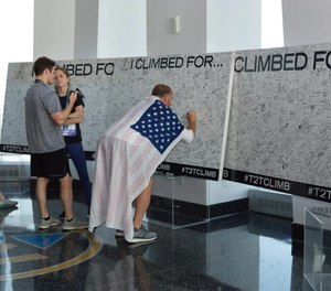 Climbers will once again get the opportunity to climb the 2,226 steps alongside members of the NYPD, FDNY, PAPD and New York state court officers.