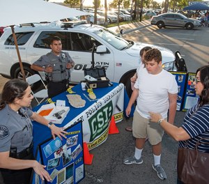 PSOs Jennifer Jones and Zhanna Patterson are front and center at community events such as the annual department open house, block captain meetings, National Night Out and Walk to School day.