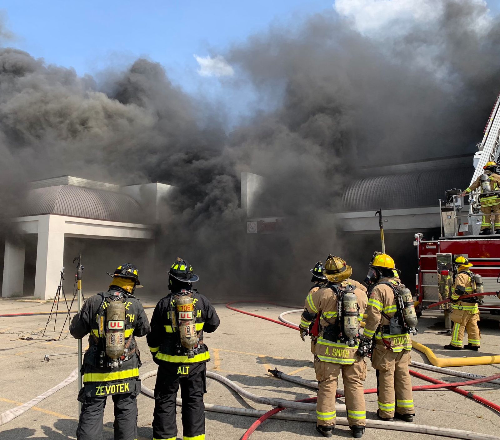 Photo of the Week: Strip mall fire dynamics research