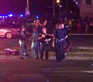Two people killed, several injured, including officer, after