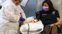 Texas medic who had COVID-19 donates plasma to help others