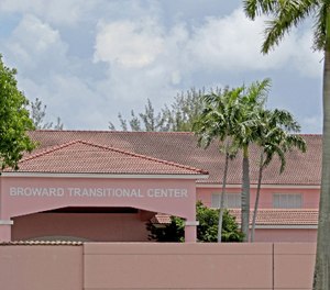 A view of the Broward Transitional Center.