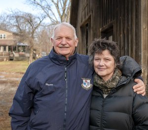 President and Founder Hayden A. Duggan and his wife, Director Valerie Duggan, run the On-Site Academy in Westminster, Mass., which offers counseling and support to emergency responders. (Photo/Rick Cinclair, Telegram & Gazette)