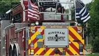 Mass. firefighters say they won't remove 'thin blue line' flags after chiefs' order