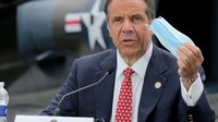 NY governor promises death benefits for frontline workers