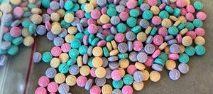 The Drug Enforcement Administration has warned parents about brightly colored fentanyl pills that they say are designed to entice children into addiction. Nationwide in 2022, the DEA says, it seized more than 50 million fentanyl-laced, fake prescription pills and more than 10,000 pounds of fentanyl powder.