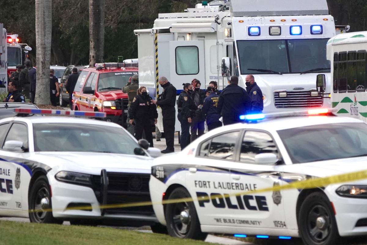 police ambushed in florida