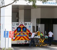 Ambulances held hostage