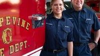 Life father, like daughter: Texas FD welcomes first father-daughter duo