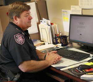 Hingham Police Chief Glenn Olsson has retired amid controversy over the Hingham Fire Department's flying of the 