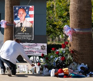 “We’re hurting right now,” Luna said. “The family is hurting, this department is hurting.”