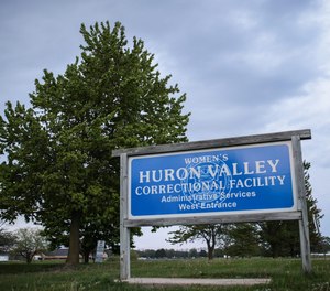 The Women's Huron Valley Correctional Facility is seen on Tuesday, May 17, 2016, in Ypsilanti, Michigan.