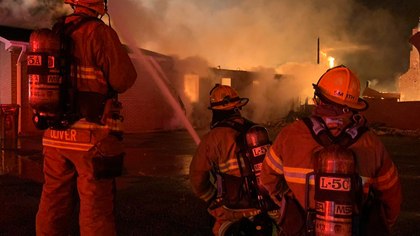 Tips for assessing and treating occupants of a structure fire