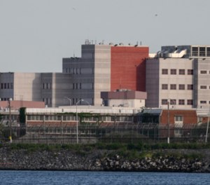 A general view shows the Rikers Island facility on June 6, 2022.