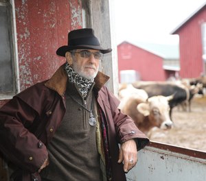 In a December 2012 file image, retired New York City Police Officer Frank Serpico near his home in upstate Columbia County, New York.