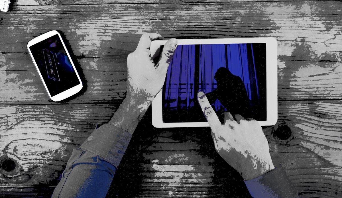 Telehealth has defined health care during COVID-19, including the work of hospice care and chaplains. Image: Illustration by Gabriela Velasquez/Tribune