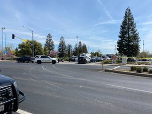 Dozens of law enforcement officers responded to Mahany Park in Roseville, California, on Thursday afternoon.
