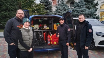 Ambulances and apparatus for Ukraine