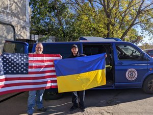 Several organizations across the U.S. donated what they could to Ukraine after Russia's February 2022 invasion – apparatus, medical supplies, gear and anything else that might help the international responders.