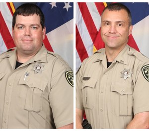 Deputy Sheriff Marshall Samuel Ervin, Jr., left, and Deputy Sheriff Jonathan Randall Koleski.