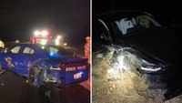 Tesla on autopilot crashes into Mich. trooper's patrol car