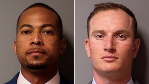 Former Williamson County Sheriff's Deputies James Johnson (left) and Zachary Camden.