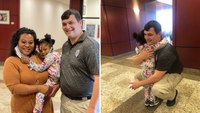 S.C. police officer gets surprise reunion with little girl he saved in 2019