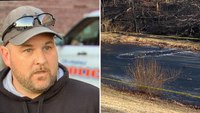 Pa. cop, teenager dive into icy pond to save 3 children